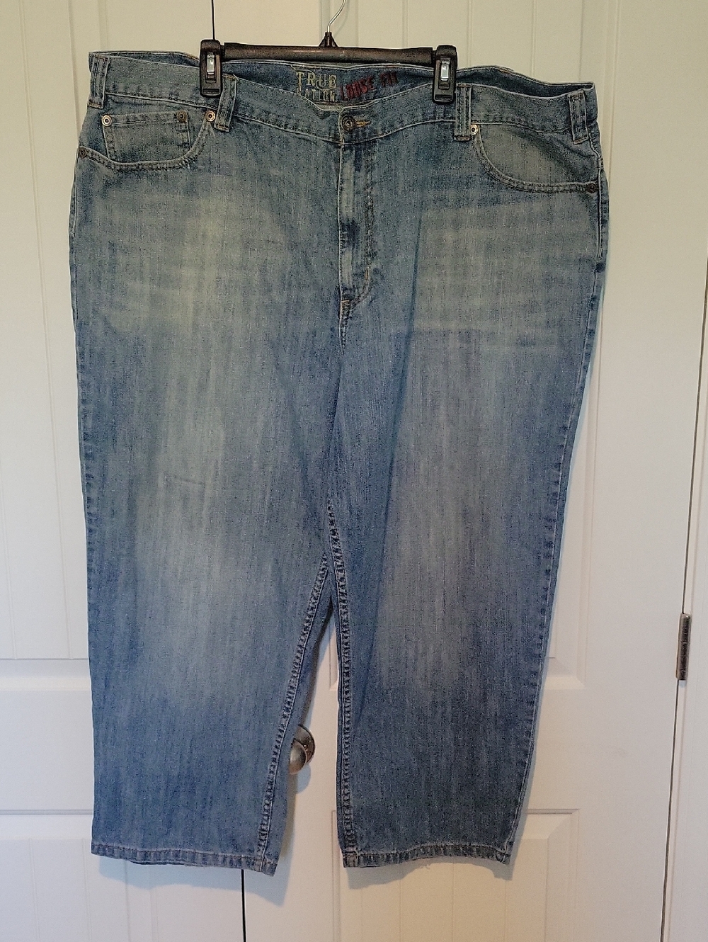 True Religion Light Wash Men's Loose Fit Jeans